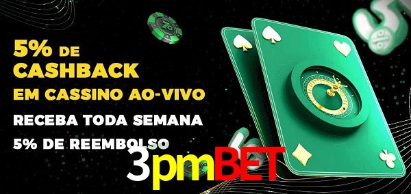 Promoções do cassino ao Vivo 3pmbet